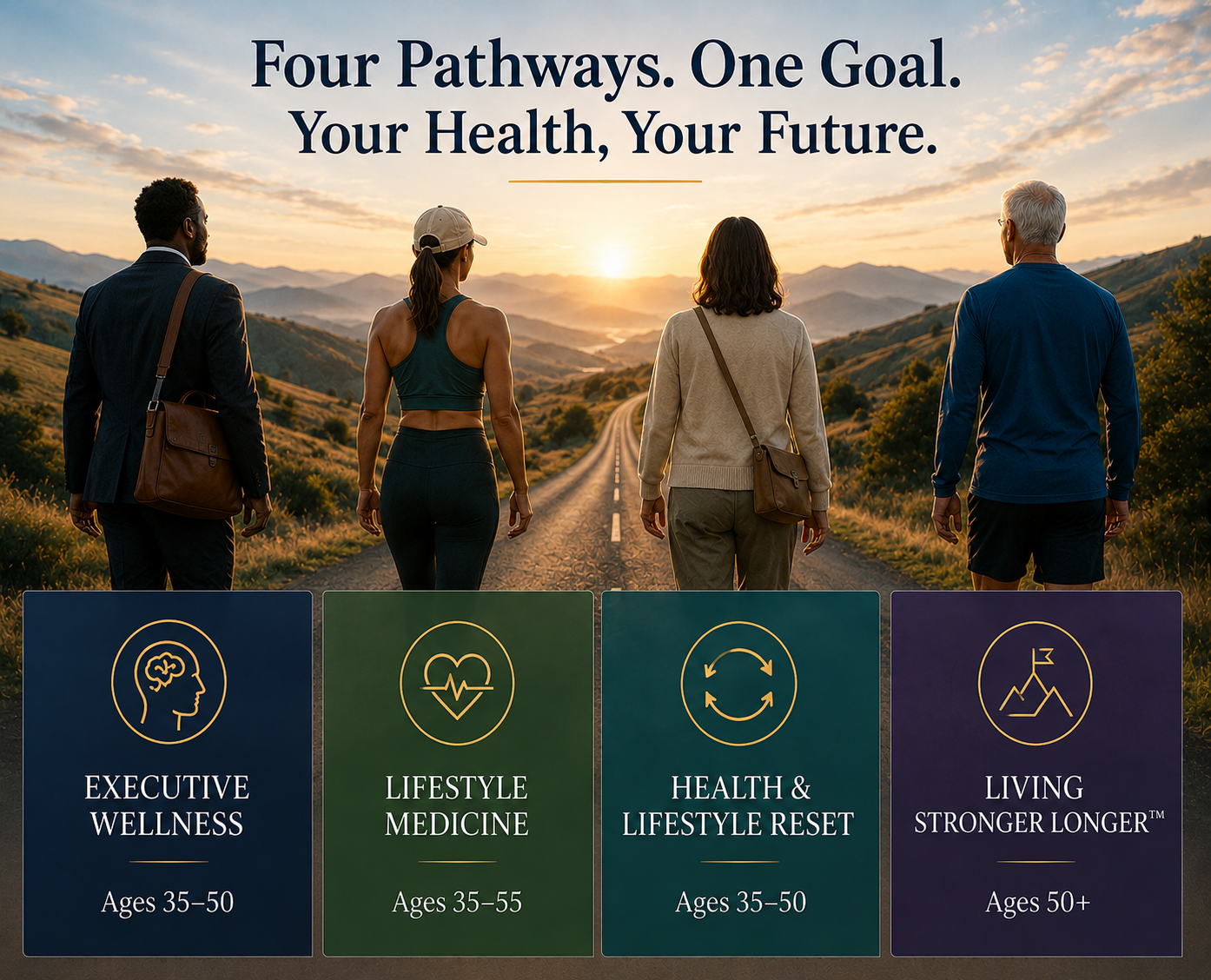 Four pathways, one goal — your health, your future